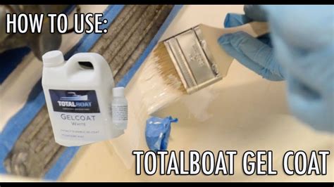 how to use gel coat